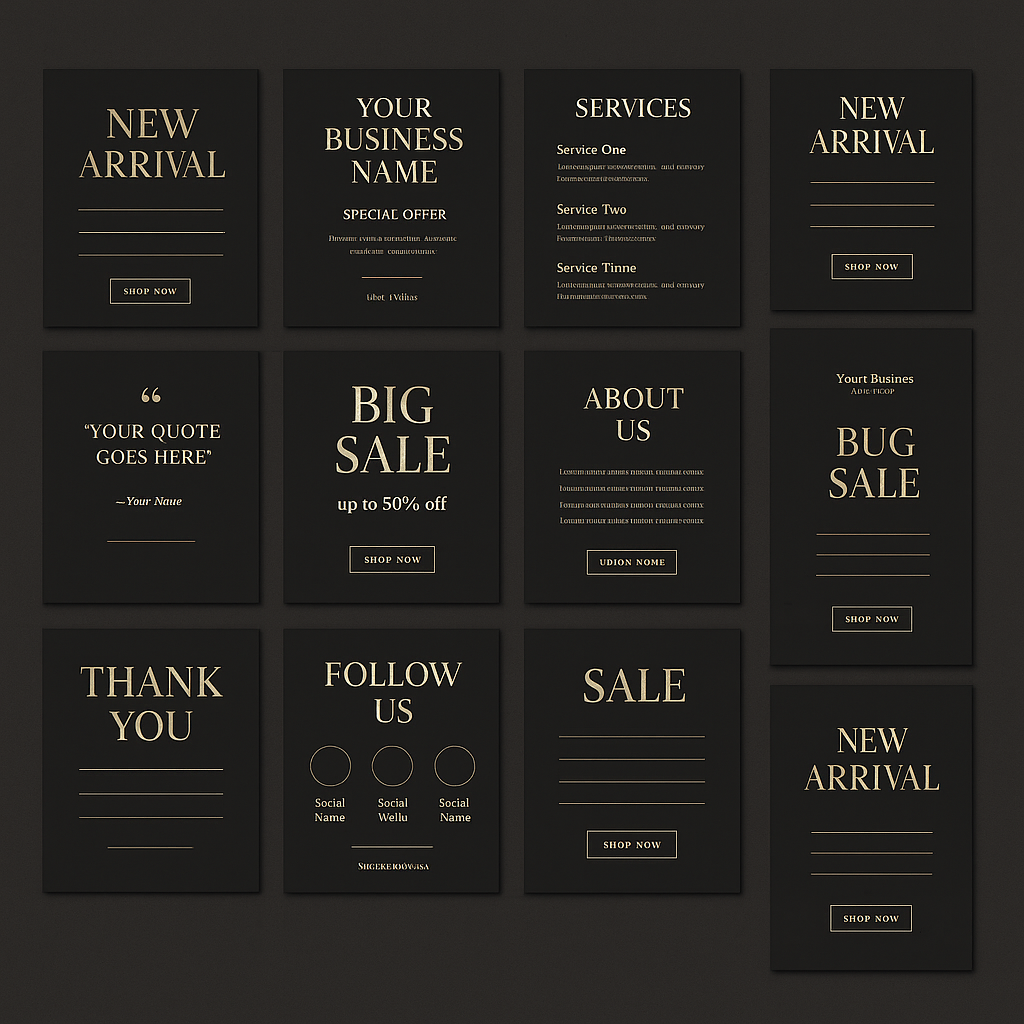 Custom Social Media Posts